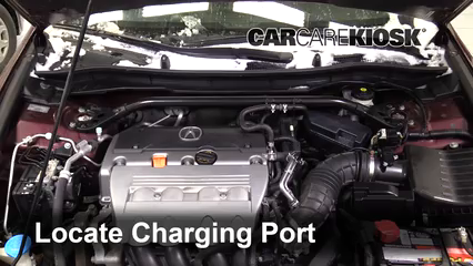 2012 Acura TSX 2.4L 4 Cyl. Wagon Air Conditioner Recharge Freon
